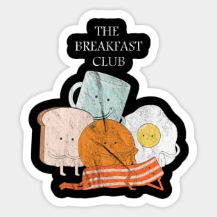 Breakfast Club Vintage Sticker